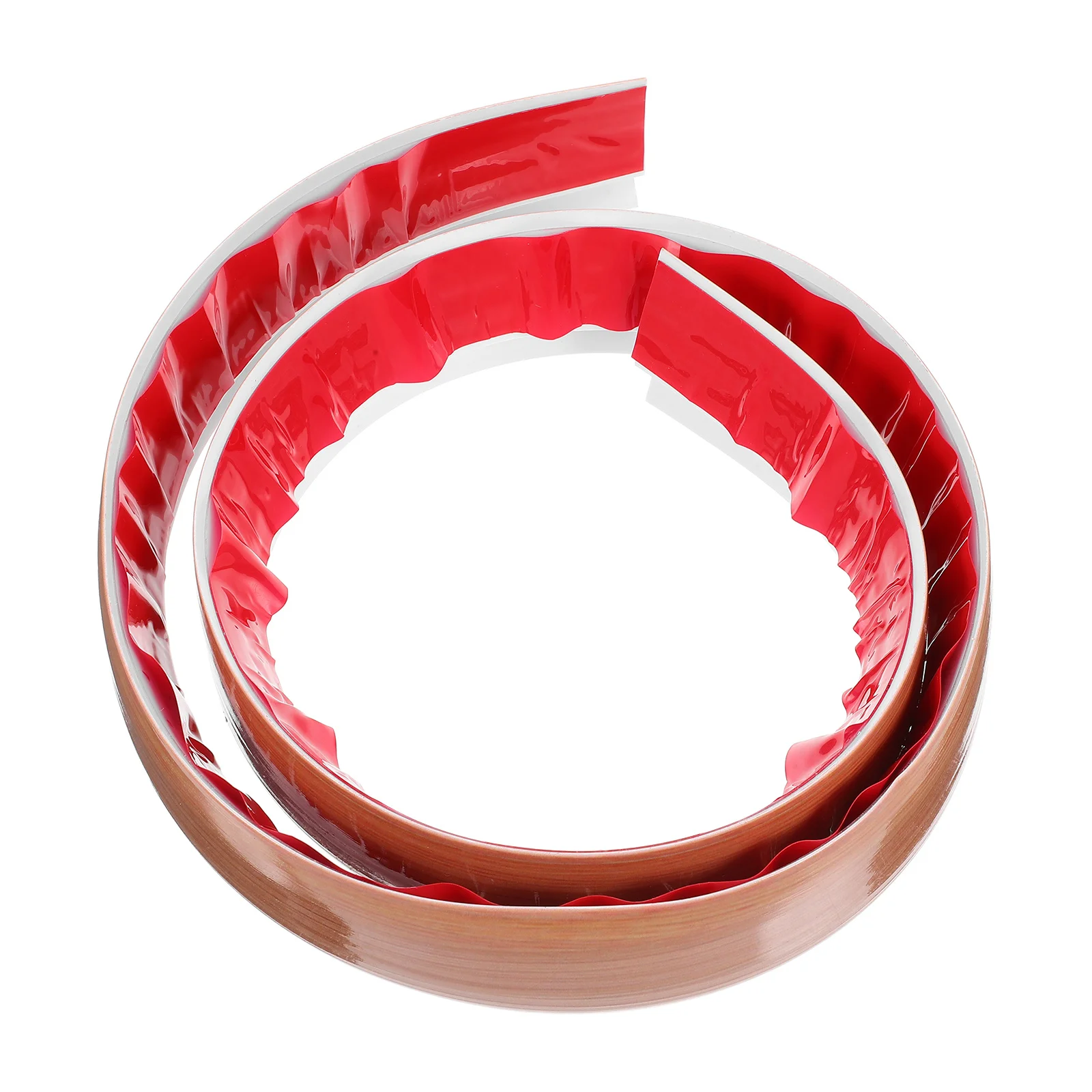 แถบปิดขอบพื้นแบบมีกาวในตัว ทำจากพีวีซี ทนทานต่อการเสื่อมสภาพ ใช้สำหรับขอบพรม ขอบประตู ติดตั้งง่าย