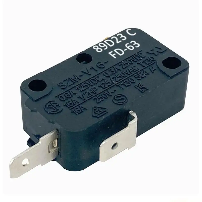 D0AB Microwave Oven Door Switches Small Space Saving 16A Electrical Switches For Microwave Components Enduring