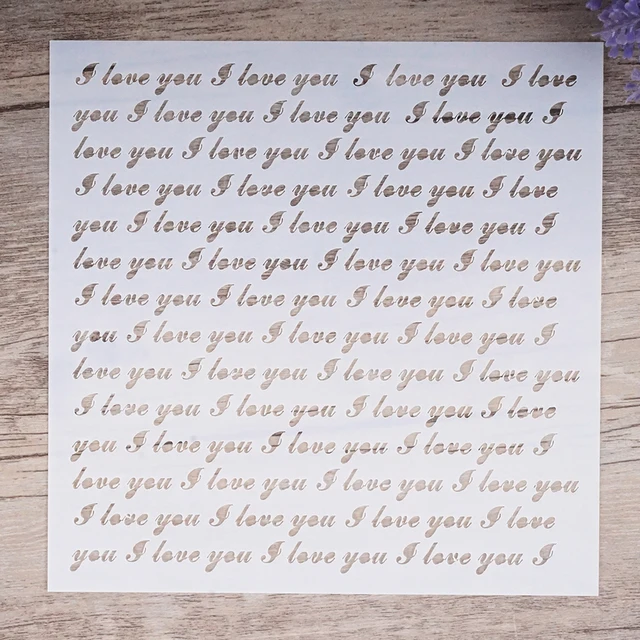 15 cm DIY Craft nakładanie warstw list szablony do malowania ścian Scrapbooking stempli znaczki Album dekoracyjne tłoczenie kartki papierowe