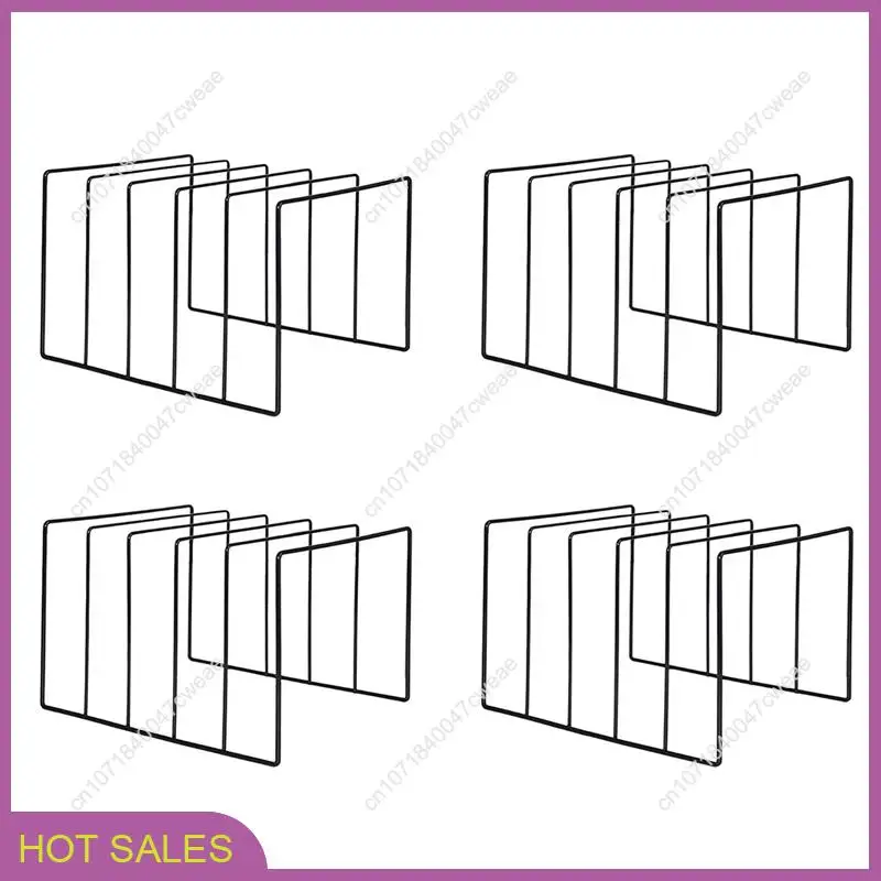 

4X Metal Vinyl Record Display Shelf Turntable Storage Shelf Exhibit Stand Holder B-A98U