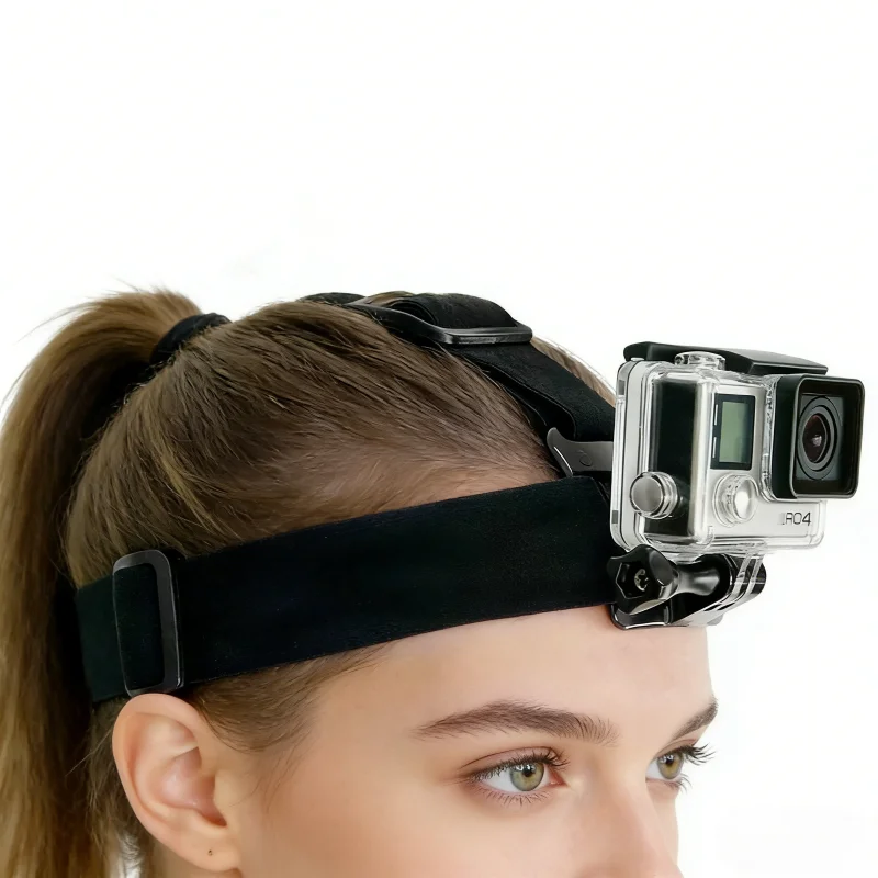 

RAMMIND Head Strap Cell Phone Holder Headband Mounting Kit Cell Phone Mounting Bracket For Gopro Hero 13 12 11 10 9 8 7 Action C