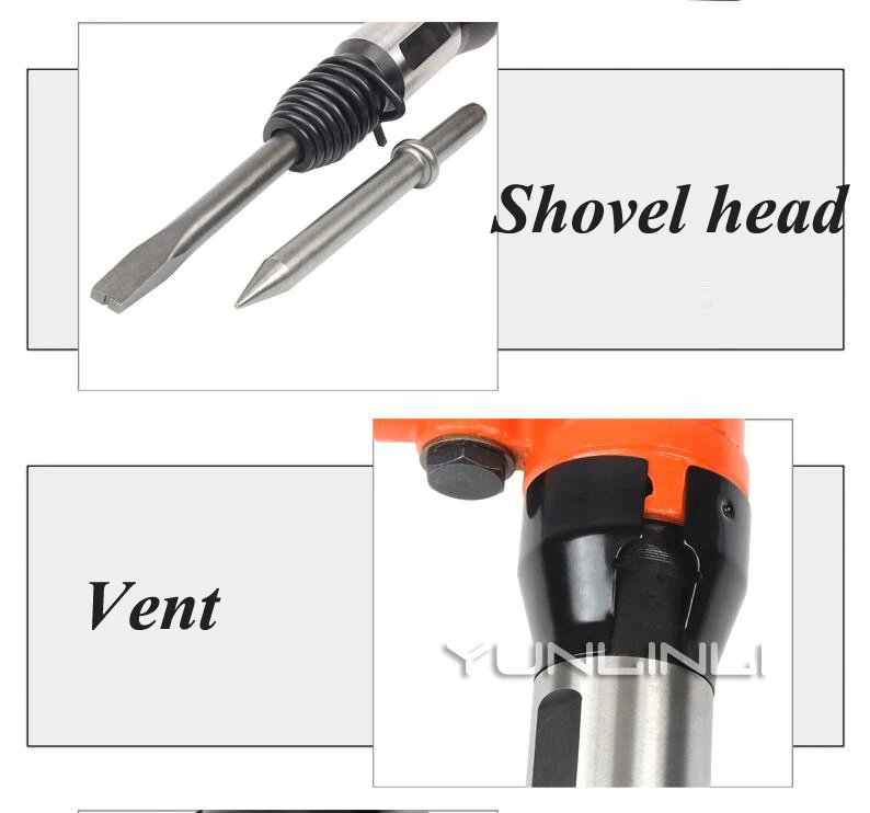 

2025 НОВАЯ промышленная мощная воздушная лопата, ручной небольшой пневматический инструмент для удаления ржавчины, пневматический молоток, пневматическая лопата PG-C4/PG-C6