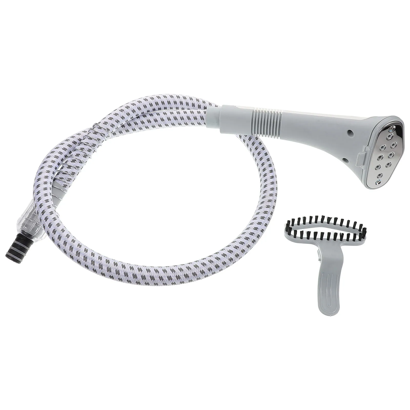 

Universal Clothes Replacement Tube Light Grey Stainless Steel Hose for Steam Iron Accessories Portable Garment