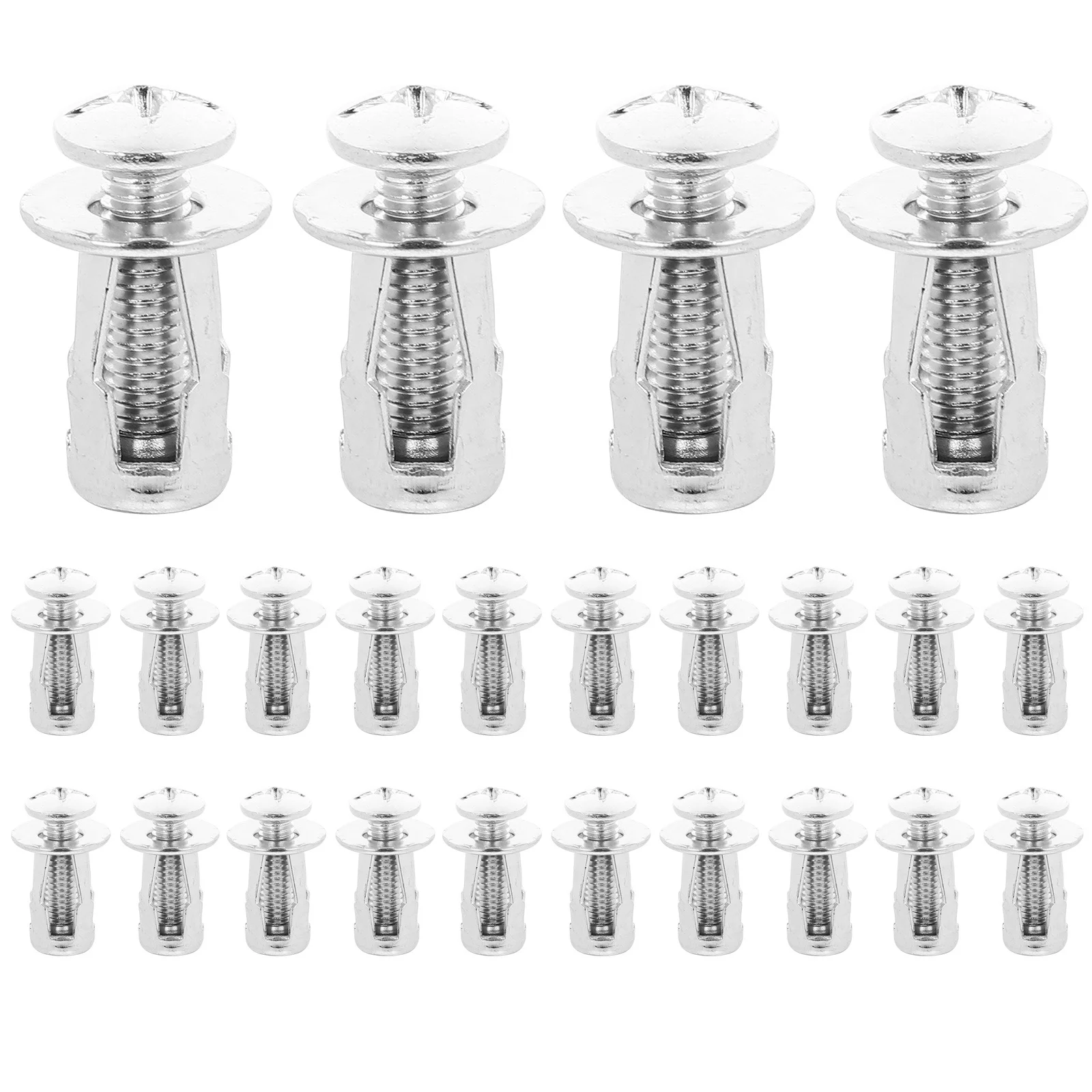

20 set Expansion Screws For Hollow Wall Door Anchor Threaded Inserts Fasteners Hollow Wall Anchor Bolt Nut Set