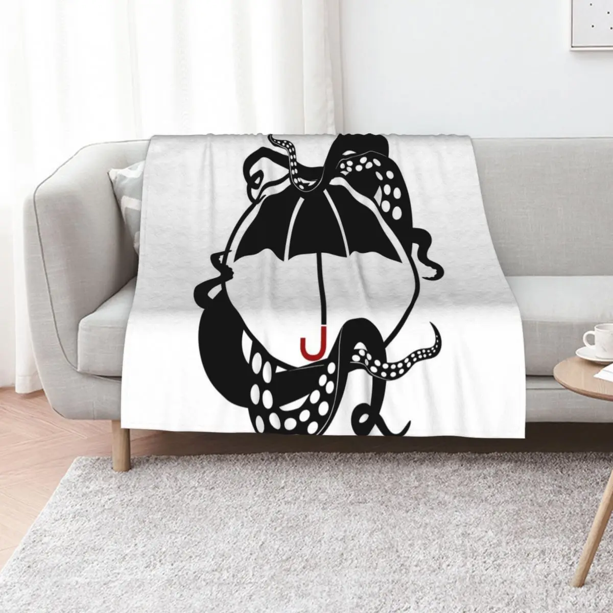 The Umbrella Academy - Number Six Ben (Black Variant) Throw Blanket Furrys warm winter Thermals For Travel Hair Blankets