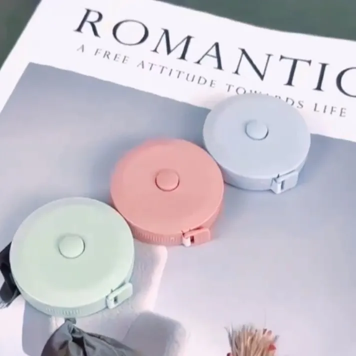 Cute cartoon automatic retractable tape measure, convenient for students, suitable for measuring three dimensions