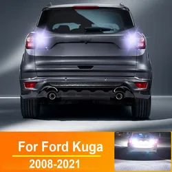 Luz de marcha atrás para Ford Kuga, bombilla LED de respaldo Canbus, 2 piezas, 1, 2, 3, 2008, 2021, 2015, 2016, 2017, 2018, 2019, 2020