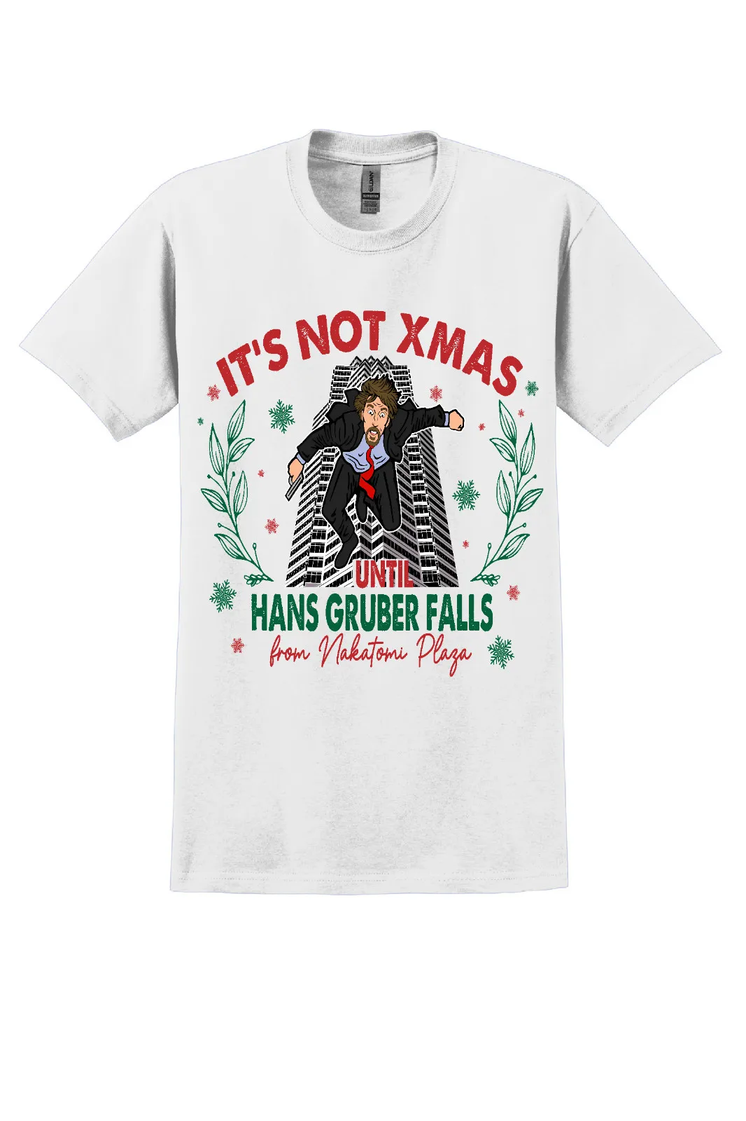 

Hans Gruber DIE HARD Christmas T Shirt