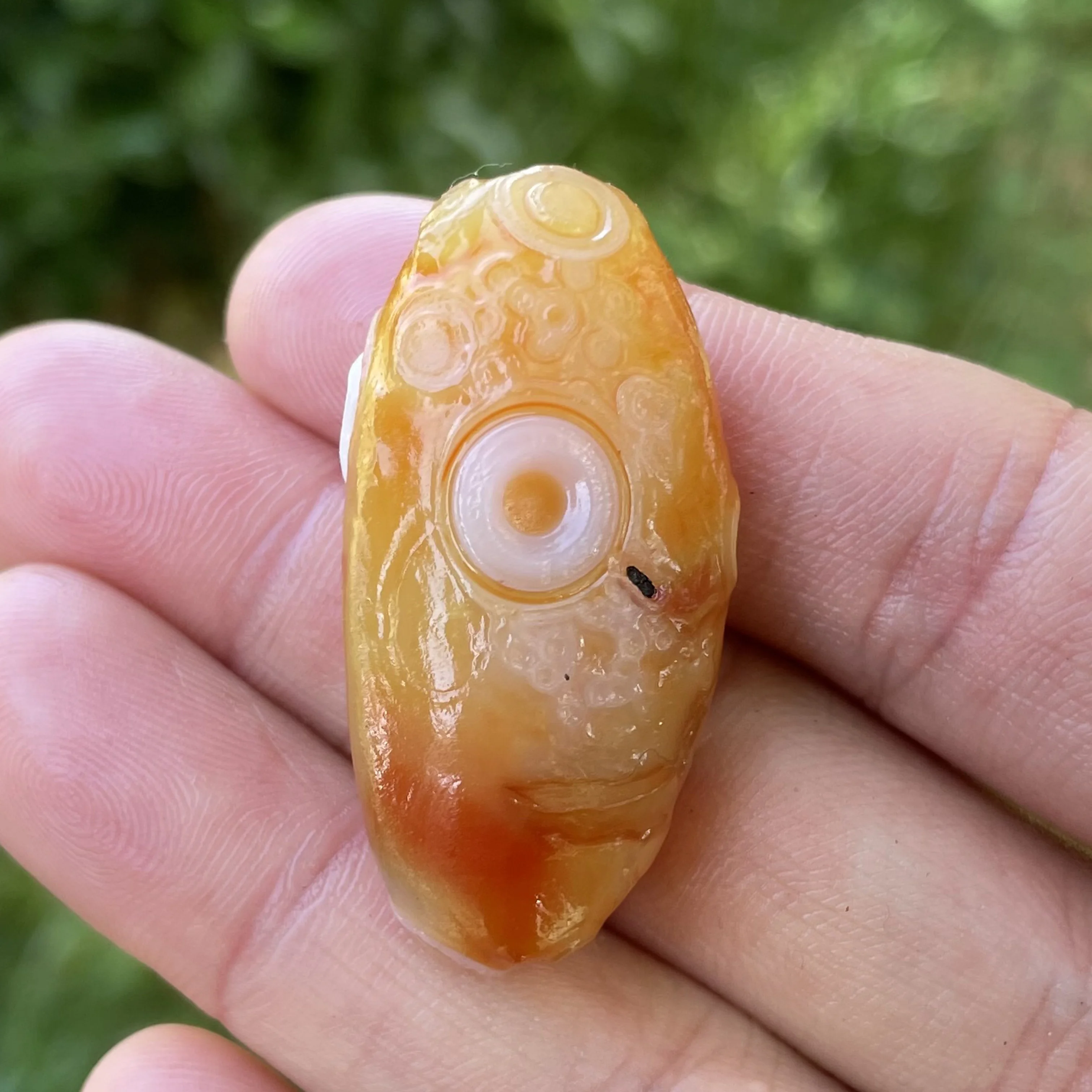 Natural Orange Sardonyx Gobi Agate Alxa Eye Rock Mineral Specimen Energy Crystal Chakra Reiki Healing Stone Home Decor CP1-26