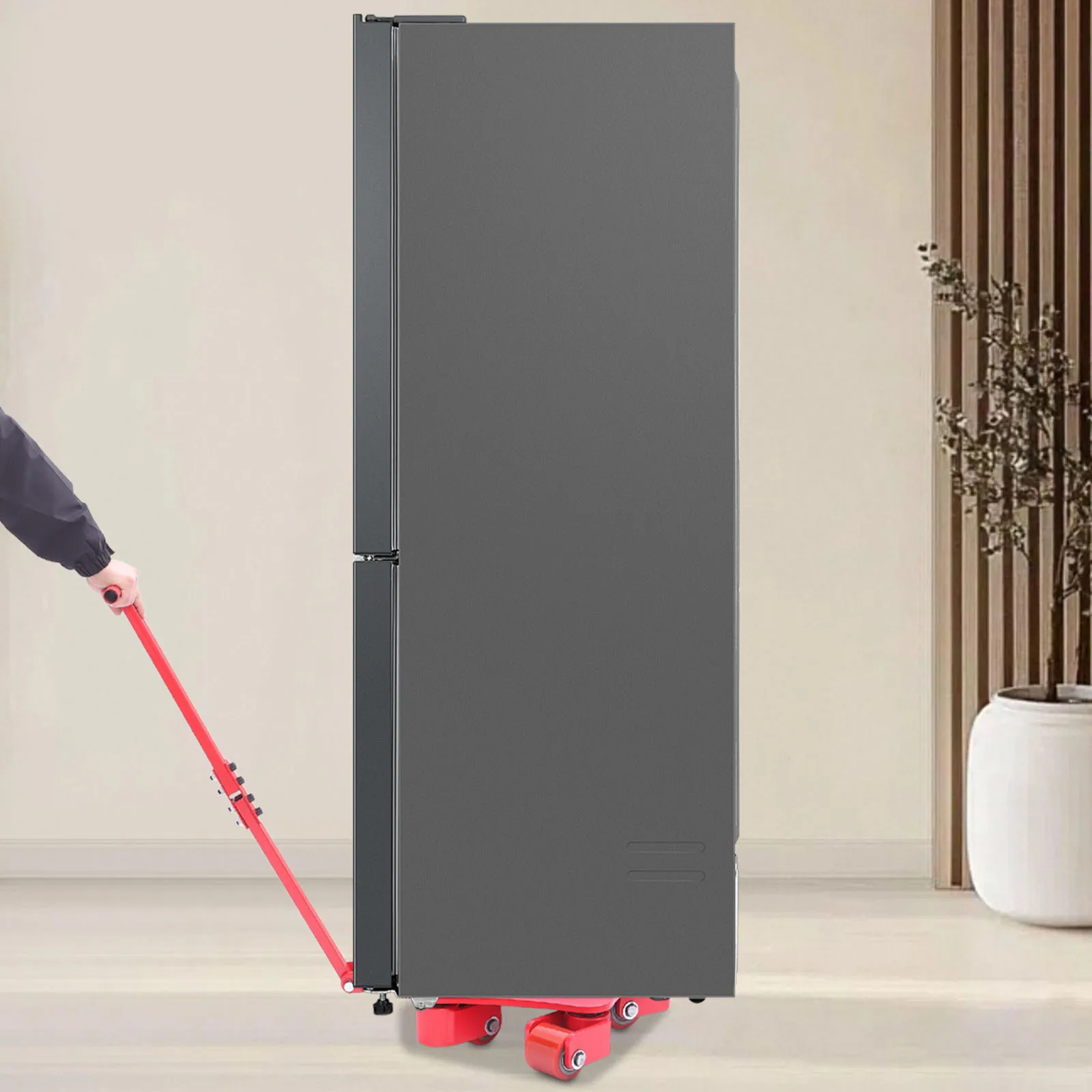 8818 رطل تجميع وتفكيك آلات تحريك مستودع ورشة عمل الآلات الصناعية تزلج دوللي مع قرص أسود