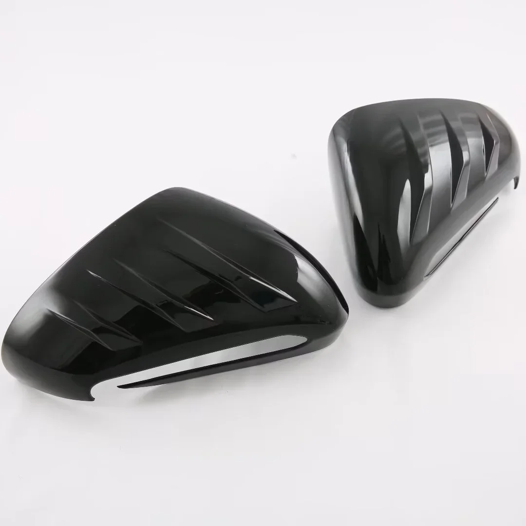 Carbon Fiber Black Rearview Mirror Housing & Electric Box Protective Cover Fit For BYD Seal EV DM-i 2022-2024 Car Exterior Acces