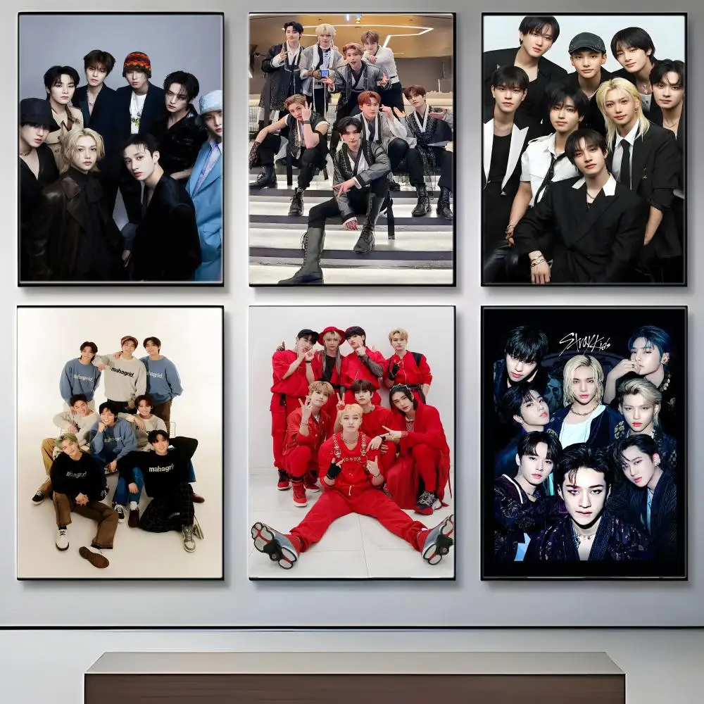 KPop S-StrayS K-Kids Poster Crease Free Waterproof Durable All Space Wall Decor