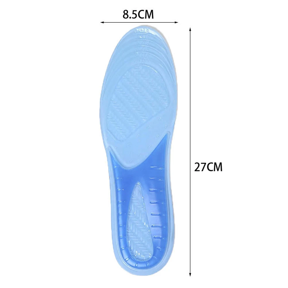 

Sports Insole Absorption Insoles Anti-slip Feet Cushion Pads Thicken Shoes Breathable Gel Heel Work
