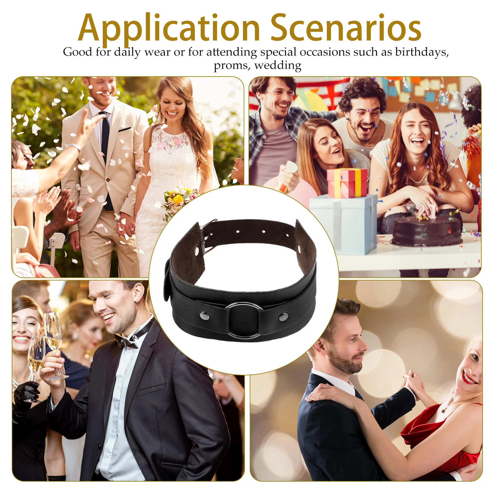 Braço manguito para homens estilo punk manga ajustável liga braçadeira motociclista moda acessório pulseira engrenagem