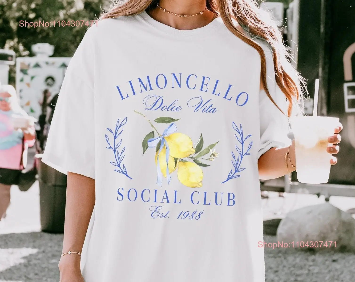 Limoncello T Shirt La Dolce Vita Old Money Aesthetic Coastal Grandma Granddaughter Lemoncello Lemon Social Club