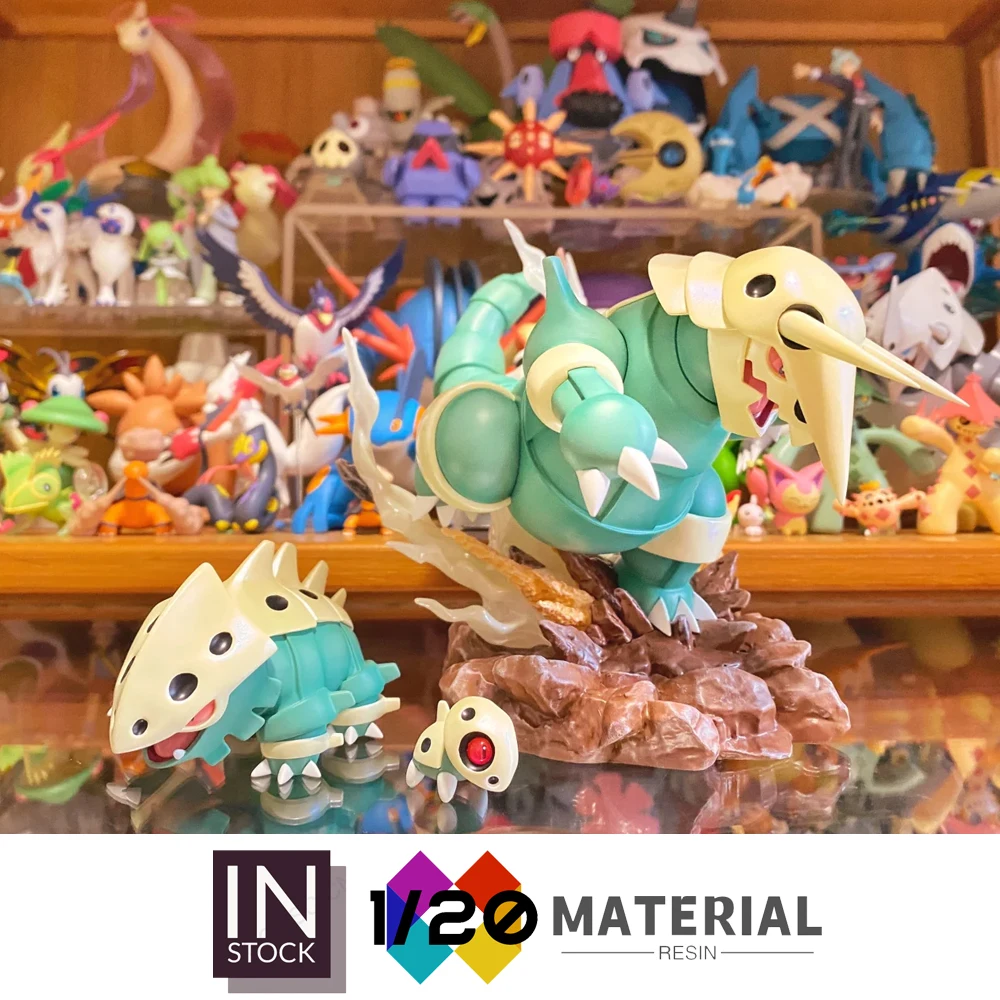 

[In Stock]1/20 Resin Scale World [BF] - Aron & Lairon & Aggron [Split RE-MENT]