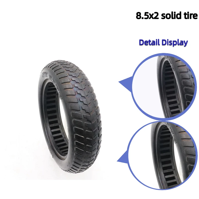 New Electric Scooter 8.5x2 Durable Hollow Non-Pneumatic Solid Tyres for Xiaomi m365 Wheels Damping Tires For Front Rear Wheels