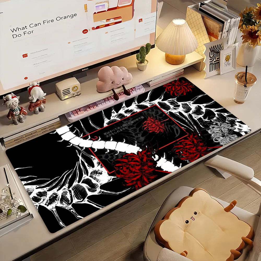 Anime T-Tokyo G-GhoulS Mauspad, rutschfeste Gummi-Gamer-Balance-Computermatte, Dekoration, Schreibtischunterlage, Laptop, Büro, groß