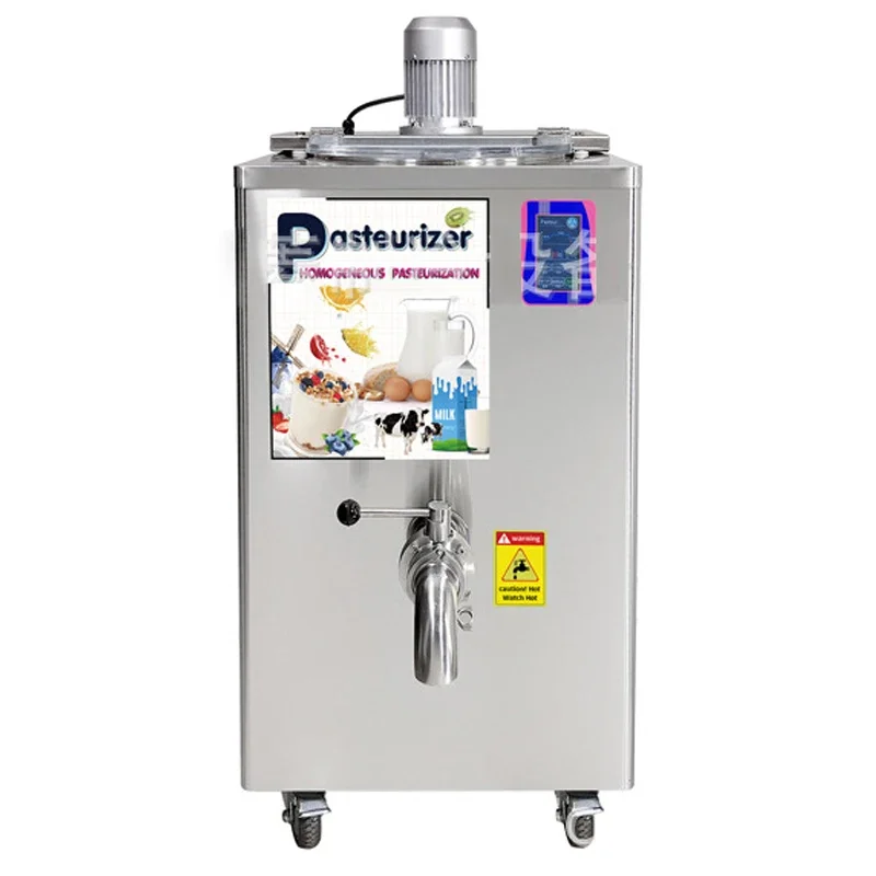 ماكينة الكل في واحد منزلية وتجارية ، ماكينة بسترة بدرجة حرارة قابلة للتعديل ، عصير حليب ، فولاذ مقاوم للصدأ