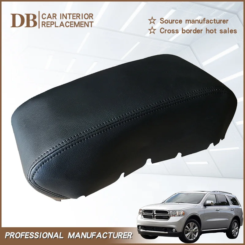 

For Dodge Durango 2011-2017 2012 2013 Center Console Armrest Protection Cushion Breathable Armrest Box Cover Pad Car Accessories