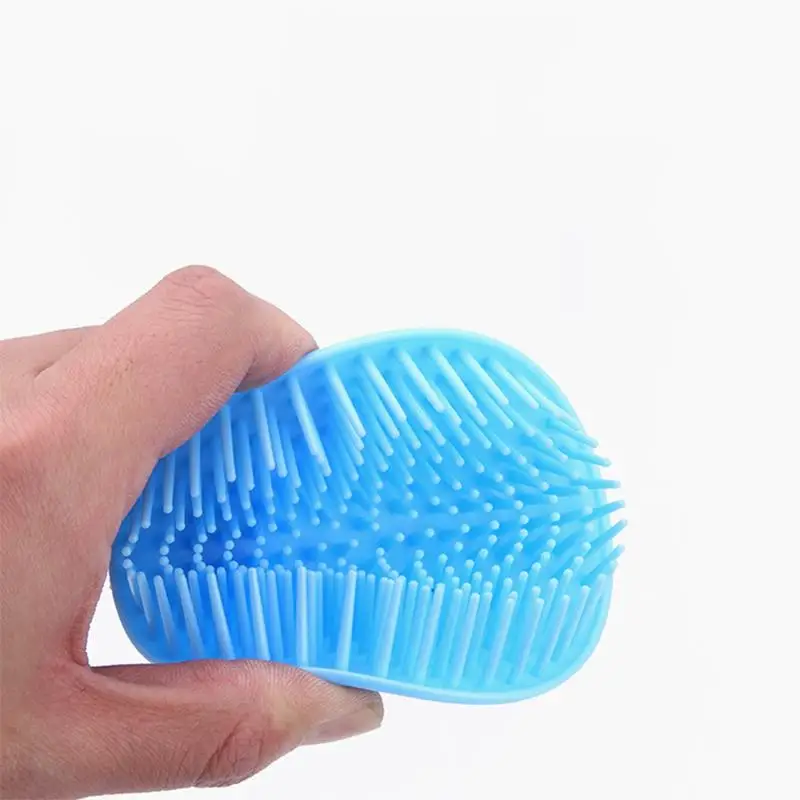 Portable Silicone Hair Scalp Massager Brush Massaging Shampoo Brush Shower Cleaner Bath Head Massage Hair Washing Comb