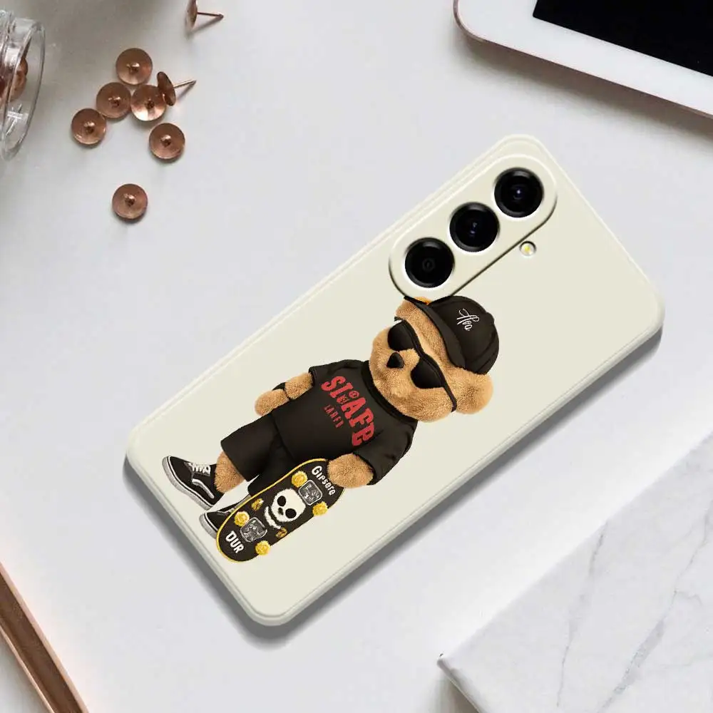 Cool Bear Mobile Phone Case For Samsung Galaxy A56 A32 A23 A22 5G A32 A23 4G A55 A54 A53 A52 A51 A35 A34 A31 A25 A24 Soft Cover
