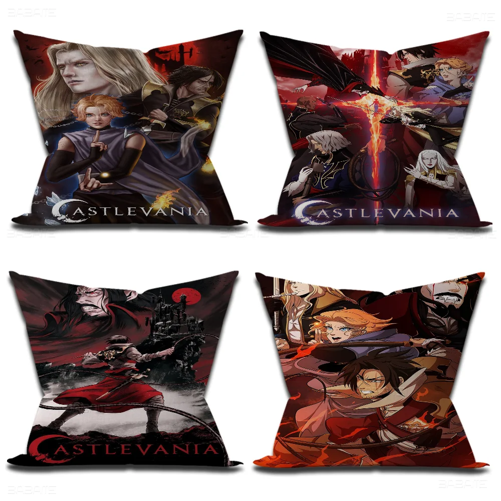 Anime Game Castlevania Pillow Cushion Cover Pillowcase Living Room Sofa Home Decor Customized