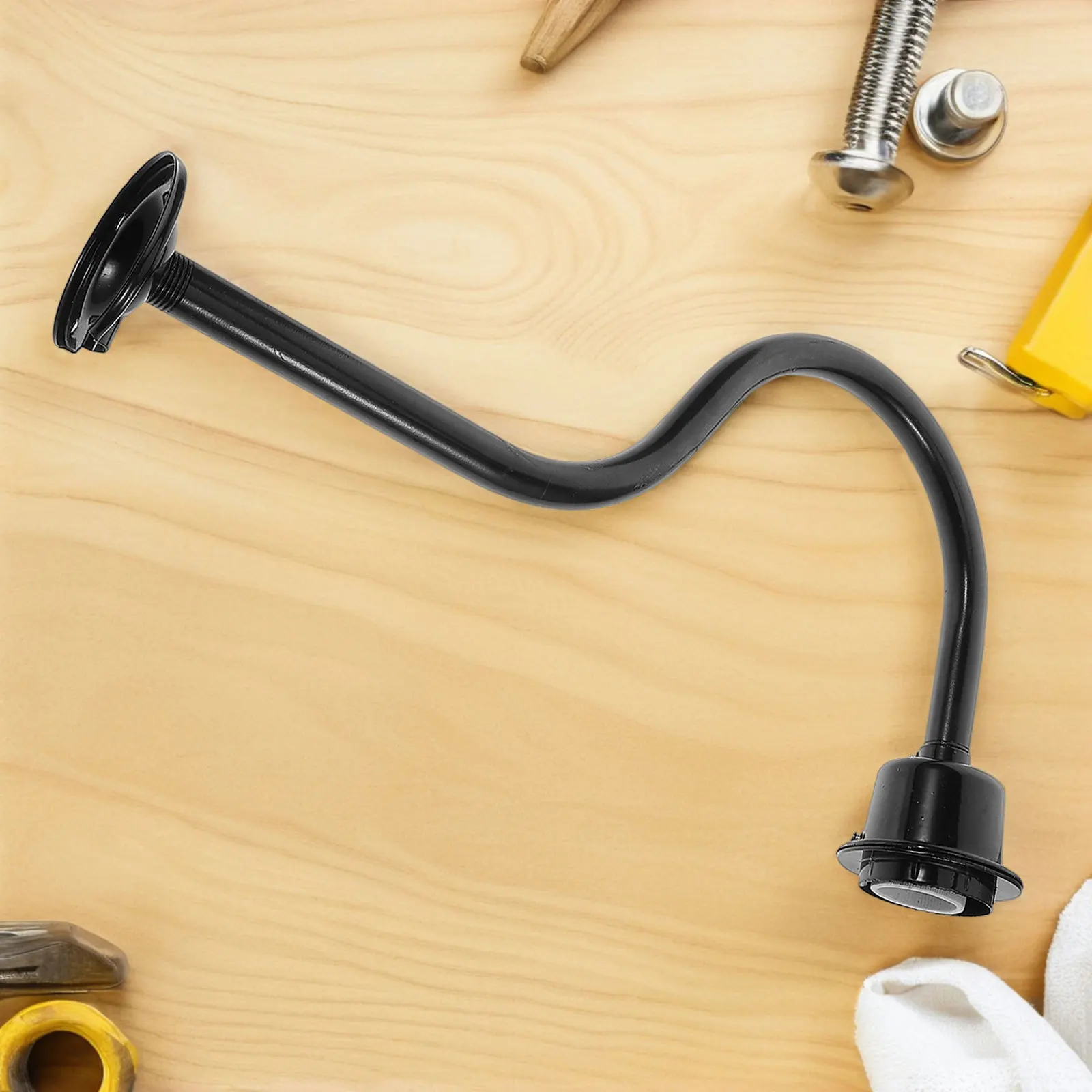 

Outdoor Waterproof Street Duty Rustproof Flexible Bent Arm For Gardens Storefronts Night Visibility Lamppost