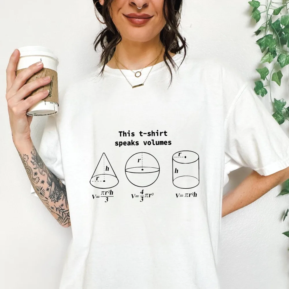 Geeky Pun T-Shirt Funny Maths Science Novelty Tee, Cotton Casual Top for Men Women, Humor Nerd Apparel for School, Classroom,