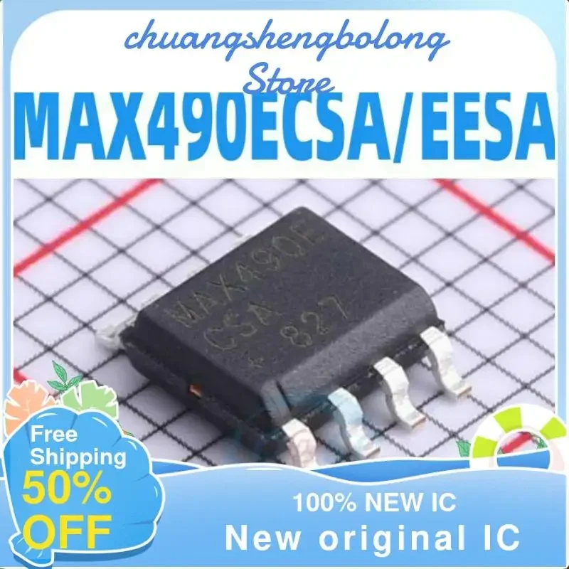 5 uds MAX490ECSA/MAX490EESA SOP8 nuevo IC original