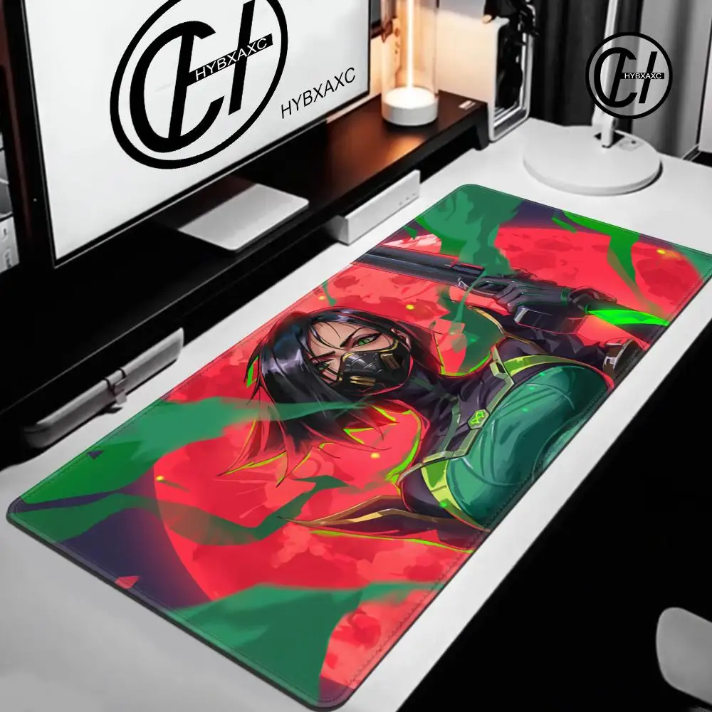 Valorant Viper Mouse Pad Gaming Accessories Large Mousepad Laptop Rubber Office Desk Mat Anime Girl Carpet 800x400 XXL MousePads