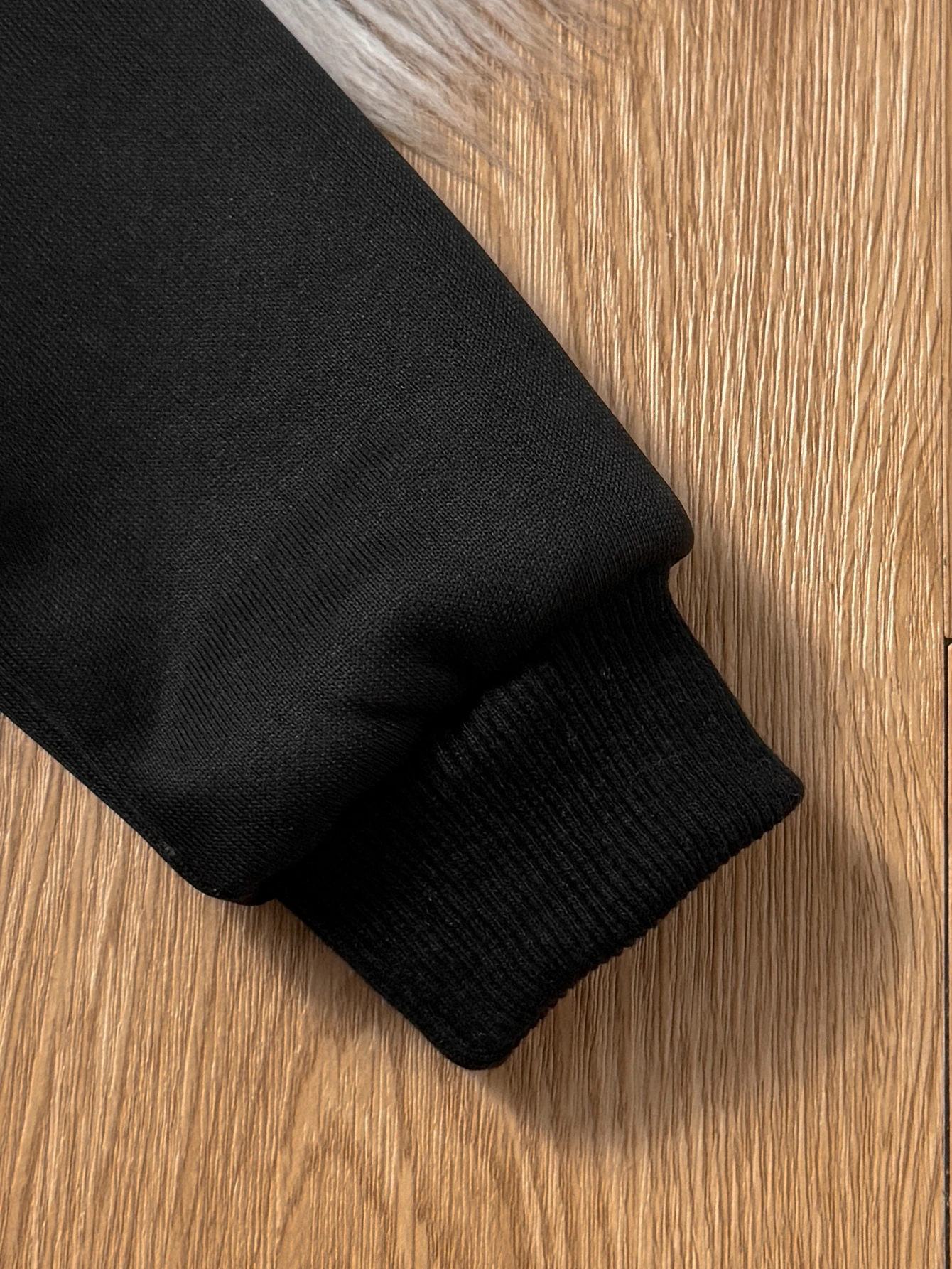 Baby Jungen Herbst Winter Schwarze Teufelshörner Fleece-Gefütterte Kapuzenjacke mit Reißverschluss für Kleinkinder – Detail 5