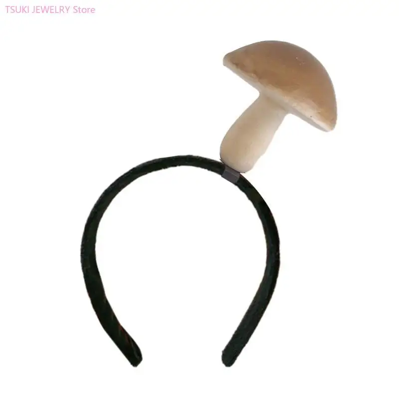 62KE Vegetables Pattern Hair Hoop Multifunctional Stylish Hair Band Dramatic Girls Headwear for Fancy Dress Event