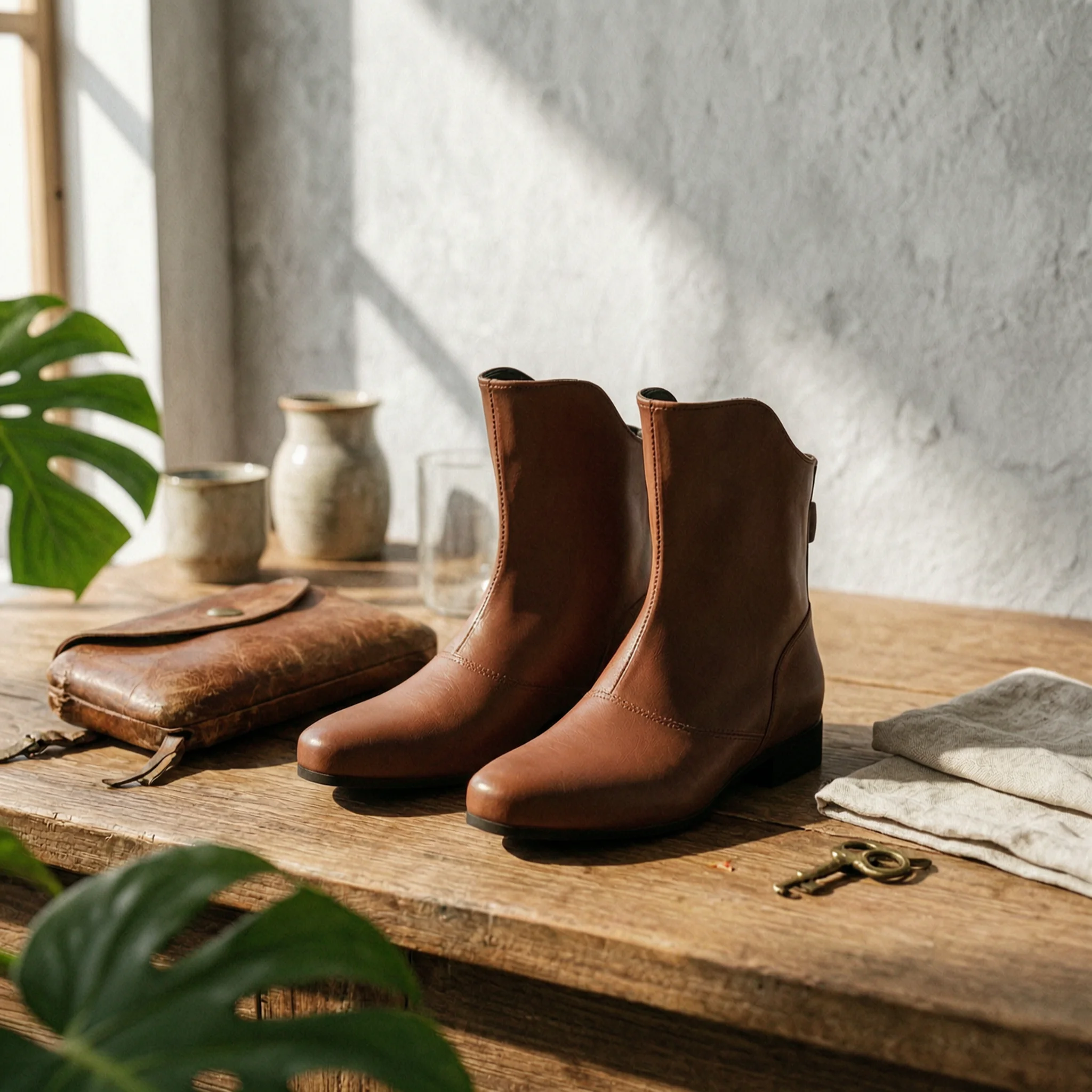 

Cowboy Doll Boots Western Design Brown Doll Boots Realistic Look Easy to Wear for BJD Owners