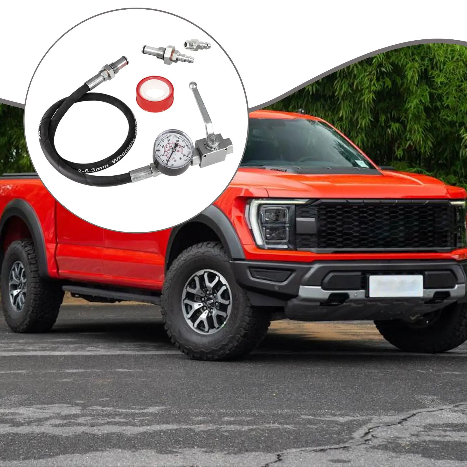 نظام الزيت عالي الضغط Ipr أداة اختبار الهواء 5300 رطل لكل بوصة مربعة ملحق مُنظِم للخرطوم الهيدروليكي لاستبدال فورد عالي الأداء #5