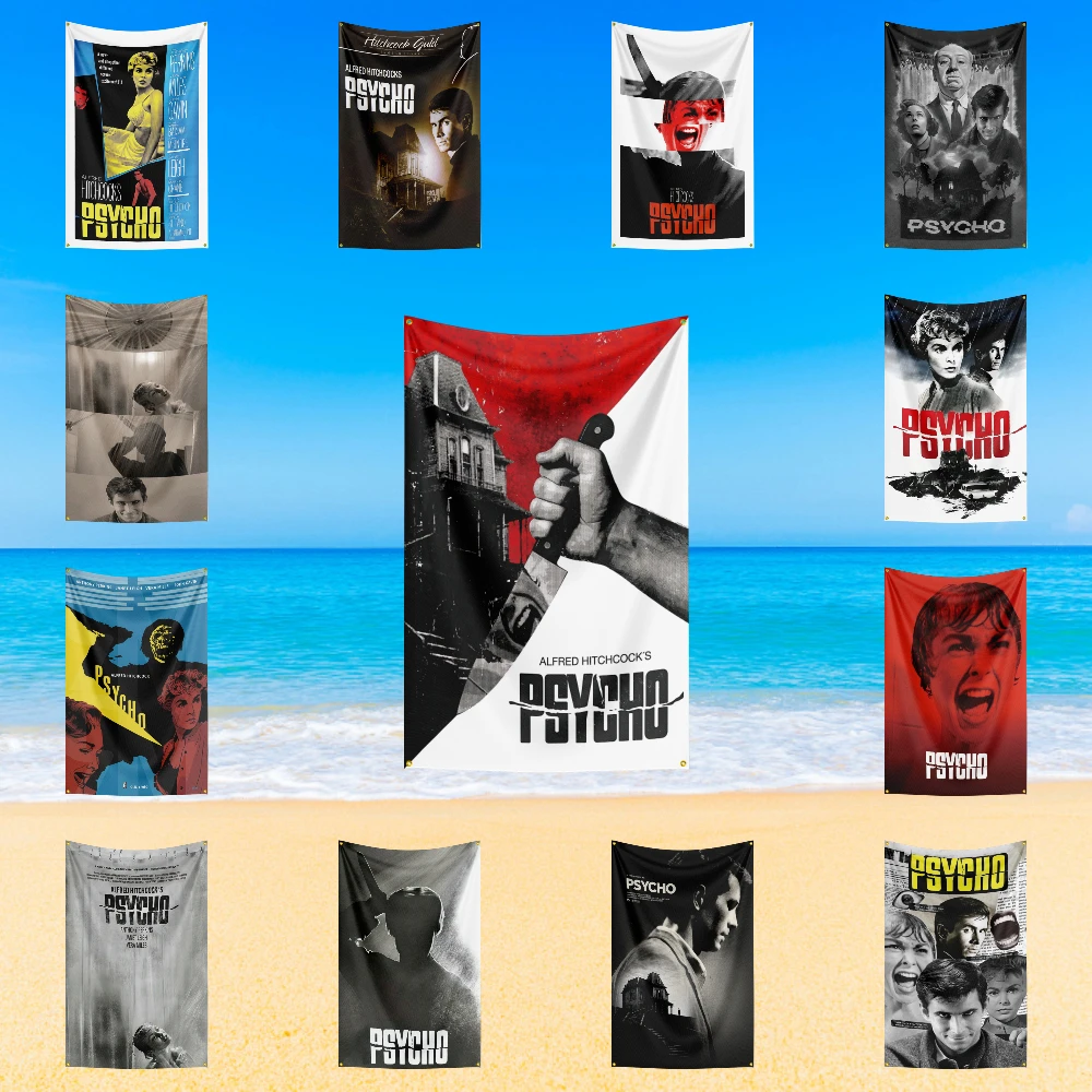 

3x5 FT 90x150cm P-Psy-chos Inspired Flag Polyester Digital Printing Banner Tapestry For Fans Bedroom Wall Decoration