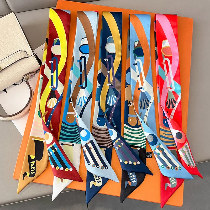 

Универсальная новая цветная деревянная ручка-лента для женских сумок, шарф-лента для ручки сумки, лента для волос и головы