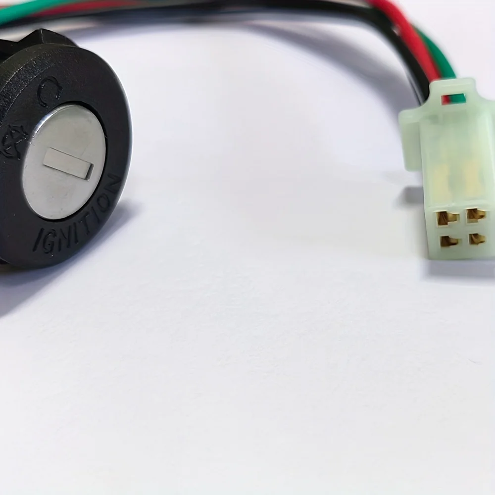Universal Motorcycle Ignition Switch with Key for ATV 50-250cc, Off-road Motorcycles, Room Electrical Hard Wiring, Operating Vol image 4