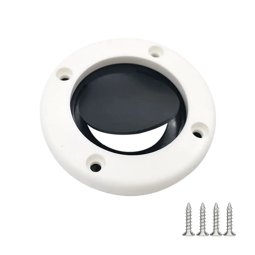 Boat Marine Drain Check Valve One Way Flap Anti Backflow for Yacht RV Drain Outlet