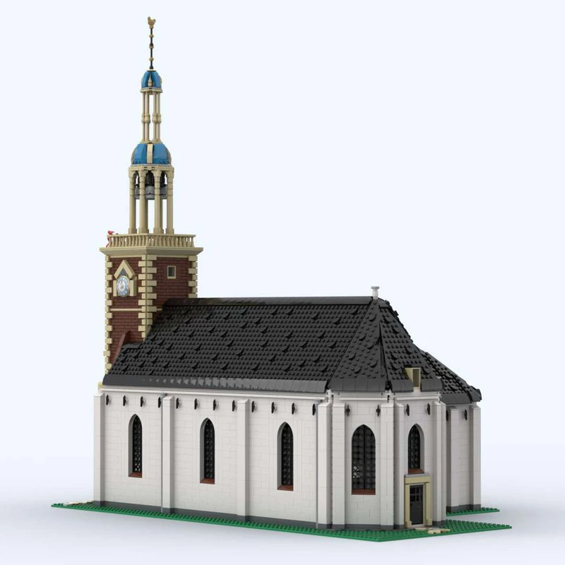 5272 ピース MOC スピーケ グロンingen 教会、オランダの教会建築、素晴らしい職人技、建築愛好家に最適