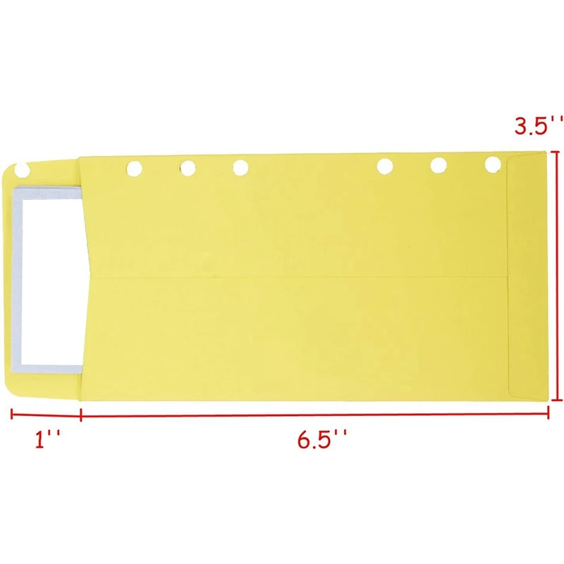 24 Budget Envelopes, Card Cash Envelope System, Save Money, Various Colors, Vertical Layout And Perforation