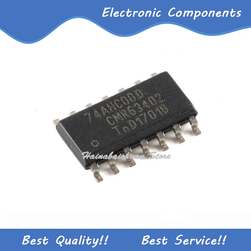 10 Pcs/Lot 74AHC00D SOIC14 New and Original In Stock