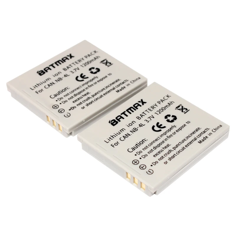 NB-4L NB4L NB 4L بطارية (1 حزمة) لكانون IXUS 50 55 60 65 80 75 100 I20 110 115 120 هو 130 117 220 225 230 HS SD780 SD960