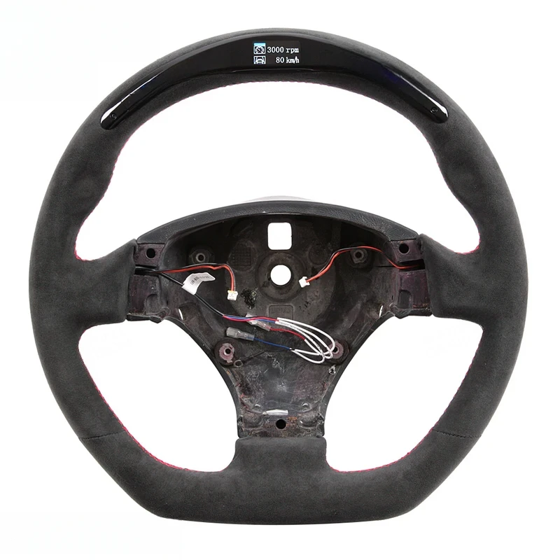 High Quality Real Carbon Fiber LED Steering Wheel For BMW