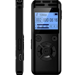 Telele V52 MP3 Player Voice Activated Digital Recorder USB Dictaphone 16GB 32G 64G Noise Reduction Long-Distance Recorder