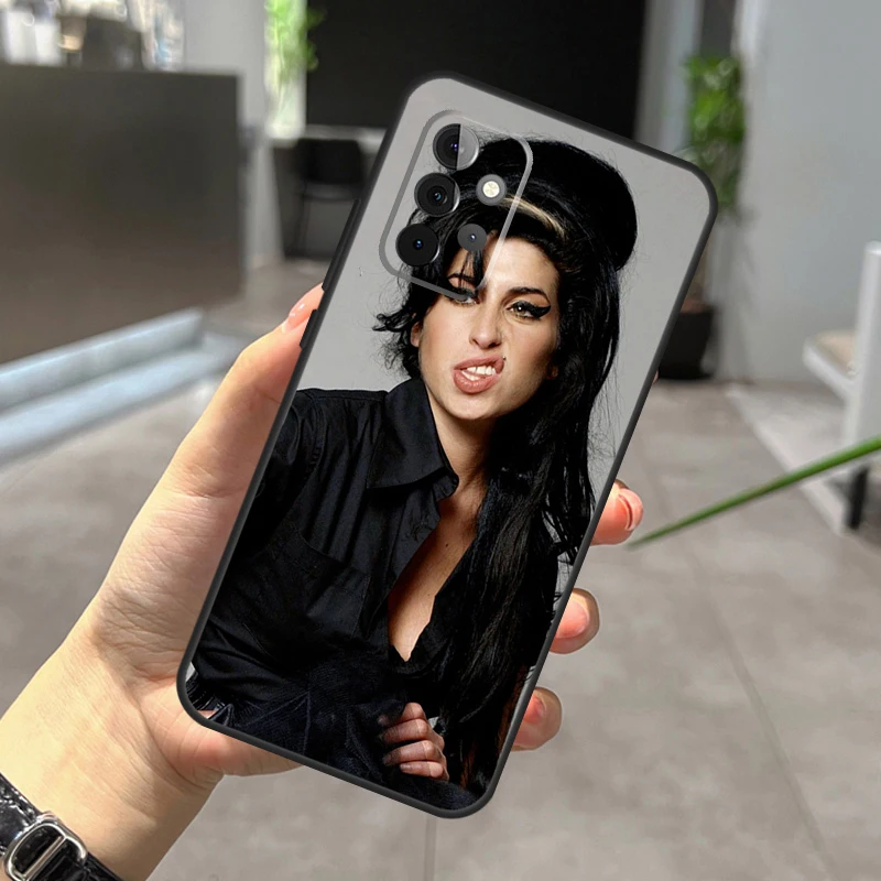 Amy Winehouse Case For Samsung Galaxy A54 A34 A14 A12 A22 A32 A52 A51 A71 A11 A31 A52S A13 A33 A53 Cover