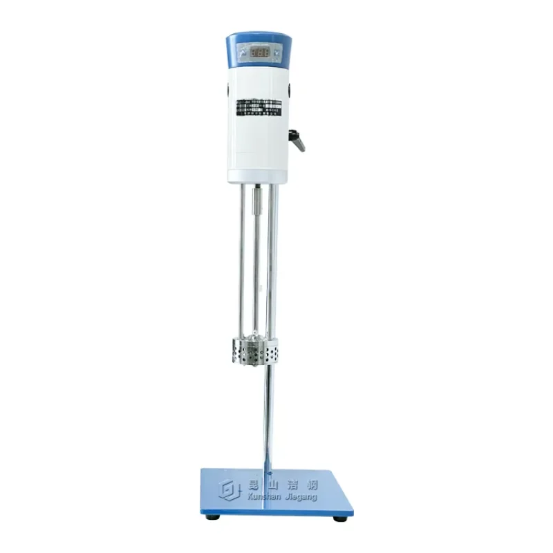 

2024 Cosmetic Cream Emulsifying Machine With Stirrer Laboratory Electric Overhead High Shear Homogenizer Mixer