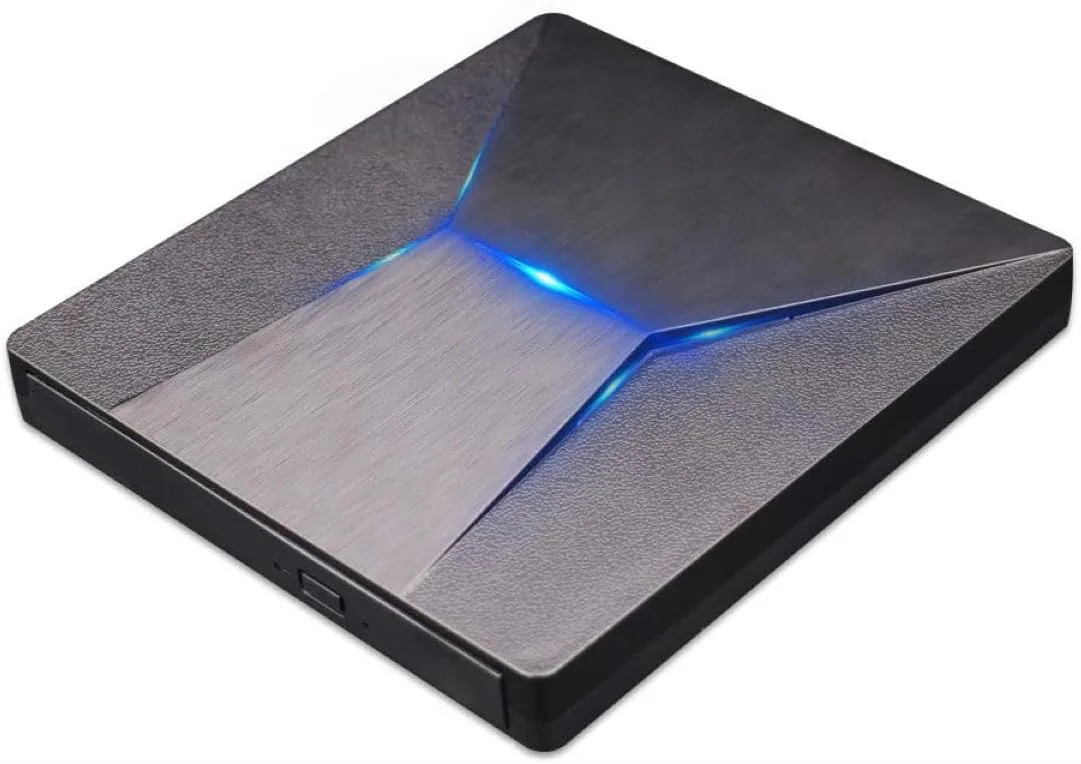 USB 3.0External Blu Ray Drive Burner Type-C DVD/CD/BD Player Player BD-Combo Writer Compatible with Windows/MacOS/Linux/Laptop