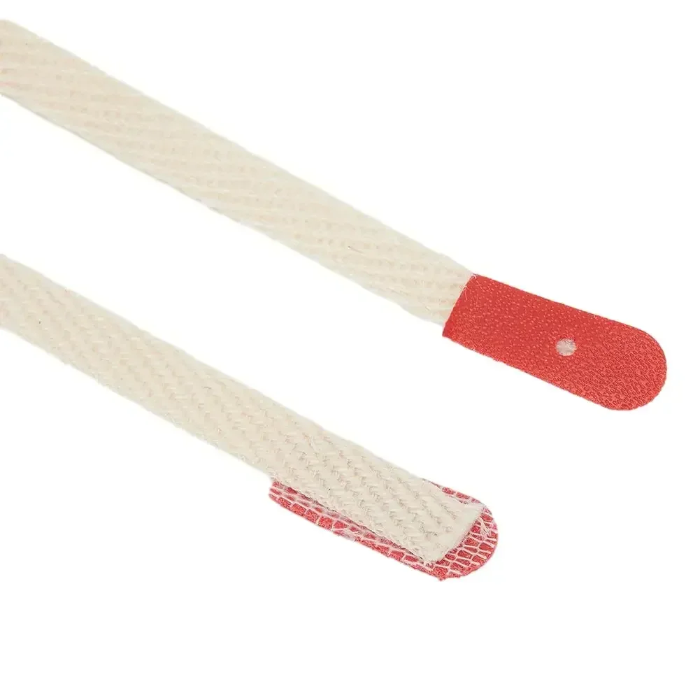 90 Pcs Piano Bridle Straps Durable White Piano Tuning Rope Keyboard Instrument Accessories For Piano Repair Replacement Parts