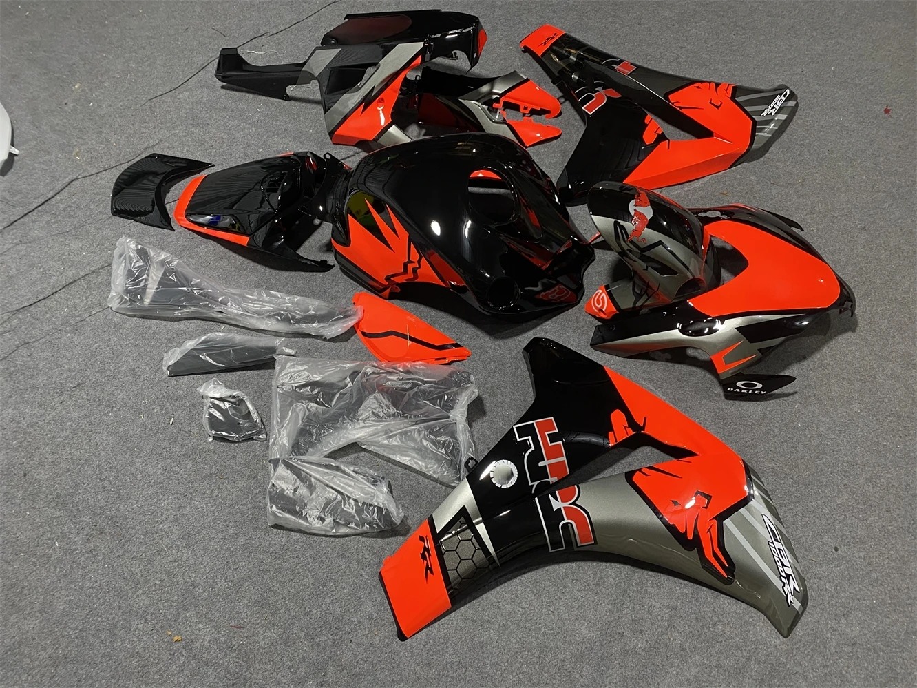 Motorcycle Fairing Kit fits CBR1000RR 2008 2009 2010 2011 CBR1000 08 09 10 11 Year Fairing Black Red Grey motorcycle housing